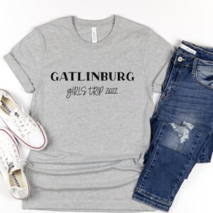 Gatlinburg Tennessee Girls Trip 2022 Tshirt, Smoky Mountains Girls Trip, Girls Trip Shirts, Gatlinburg Bachelorette