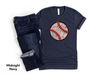 Retro Baseball Tshirt, Floral Baseball Shirt, Baseball Lover Shirt, Baseball Mom, Baseball Mama Shirt, Love Baseball Tshirt, Floral tshirts