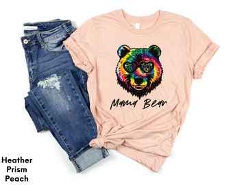 Mama Bear shirt, mothers day gift, mama bear gift, gift for mom, baby shower gift, animal nature lover shirt, cute mama bear shirt, mom life