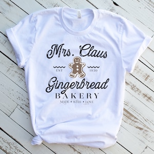 Gingerbread Cookie Bakery Shirt | Christmas Shirt | Holiday Shirt | Cookie Christmas Shirt | Gingerbread man | Gingerbread Shirt | Baker