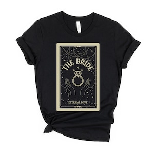 Camicia da sposa tarocchi, camicia da sposa Boho, camicia da addio al nubilato Boho, camicia da addio al nubilato, addio al nubilato indovino, camicia da sposa celeste