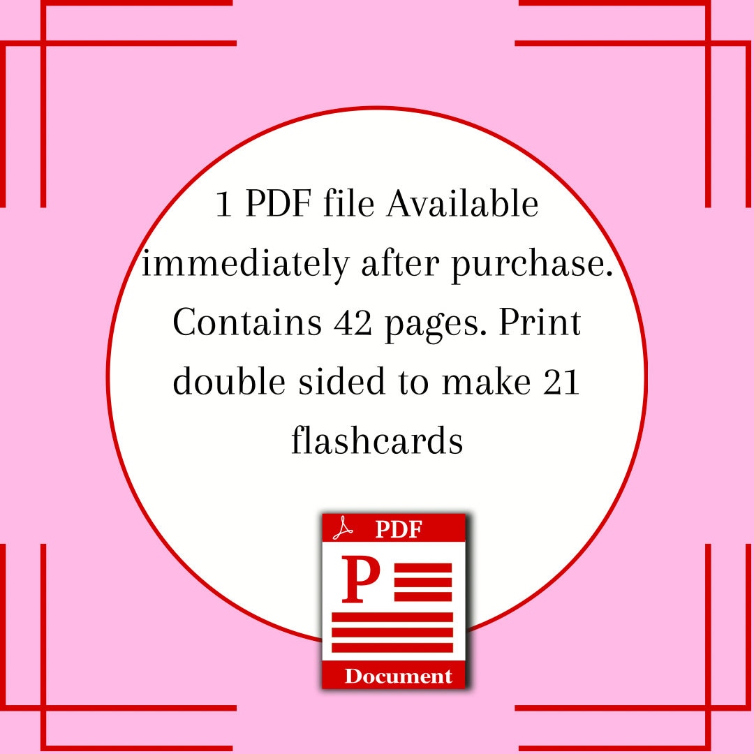 Anatomy Printable Flashcards Anatomy for Homeschool and Grade School ...