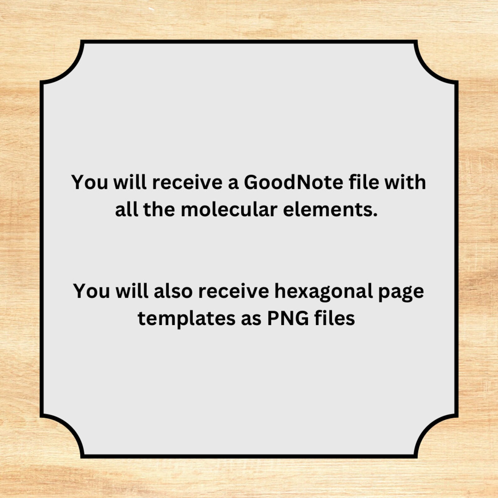 Goodnotes Organic Chemistry Editable Molecules and Common Functional
