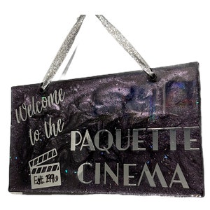 Custom Home Cinema Sign