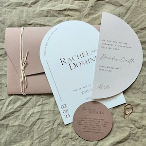 Partecipazioni di matrimonio inviti nozze wedding 2024 design grafica personalizzata