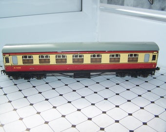 Modelleisenbahn, Erster Klasse Wagen, Hornby Dublo, Meccano, Weißblech, OO Gauge, M4183, Vintage, SALE