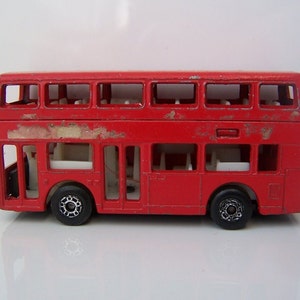 Streichholzschachtel, Lesney Titan, Bus, Die Cast Modell,