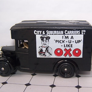Lledo, Days Gone, Advertising, Die Cast Model, Oxo, Dennis Parcel Van