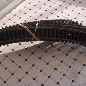 Model Railway, Curved Railway Track, OO Gauge, Marx Toys, Quantity 10, Vintage, SALE