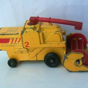Matchbox, Lesney, Combine Harvester, Farm Vehicle, Matchbox International Series, Die cast model