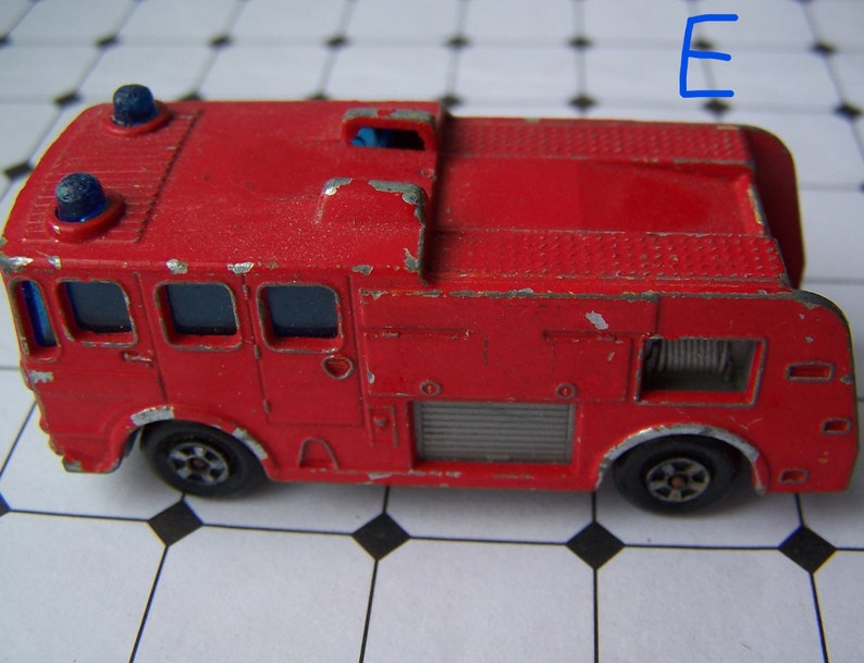 Matchbox 9-C – Merryweather Marquis Fire Escape – Miniature Pompiers – En Boîte – Occasion