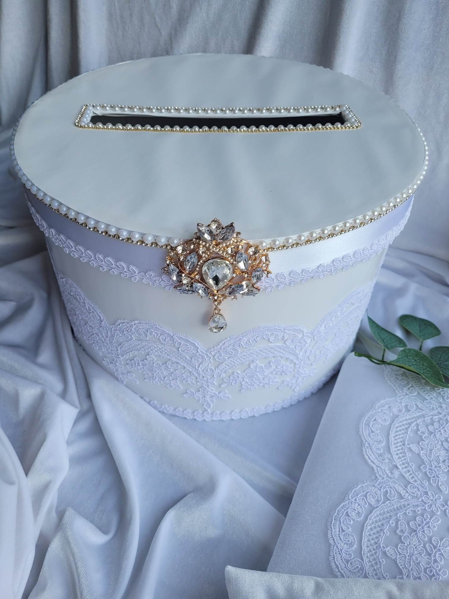 Set Mariage Ivoire Lillian Rose : Coffre Cartes, Livre D'Or, Stylos, Oreiller, Panier, Jarretière