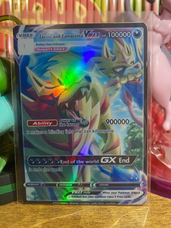 Pokemon Zacian Zamazenta GX 1