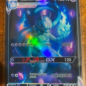 Mewtwo Dark Form VMAX pokemon card