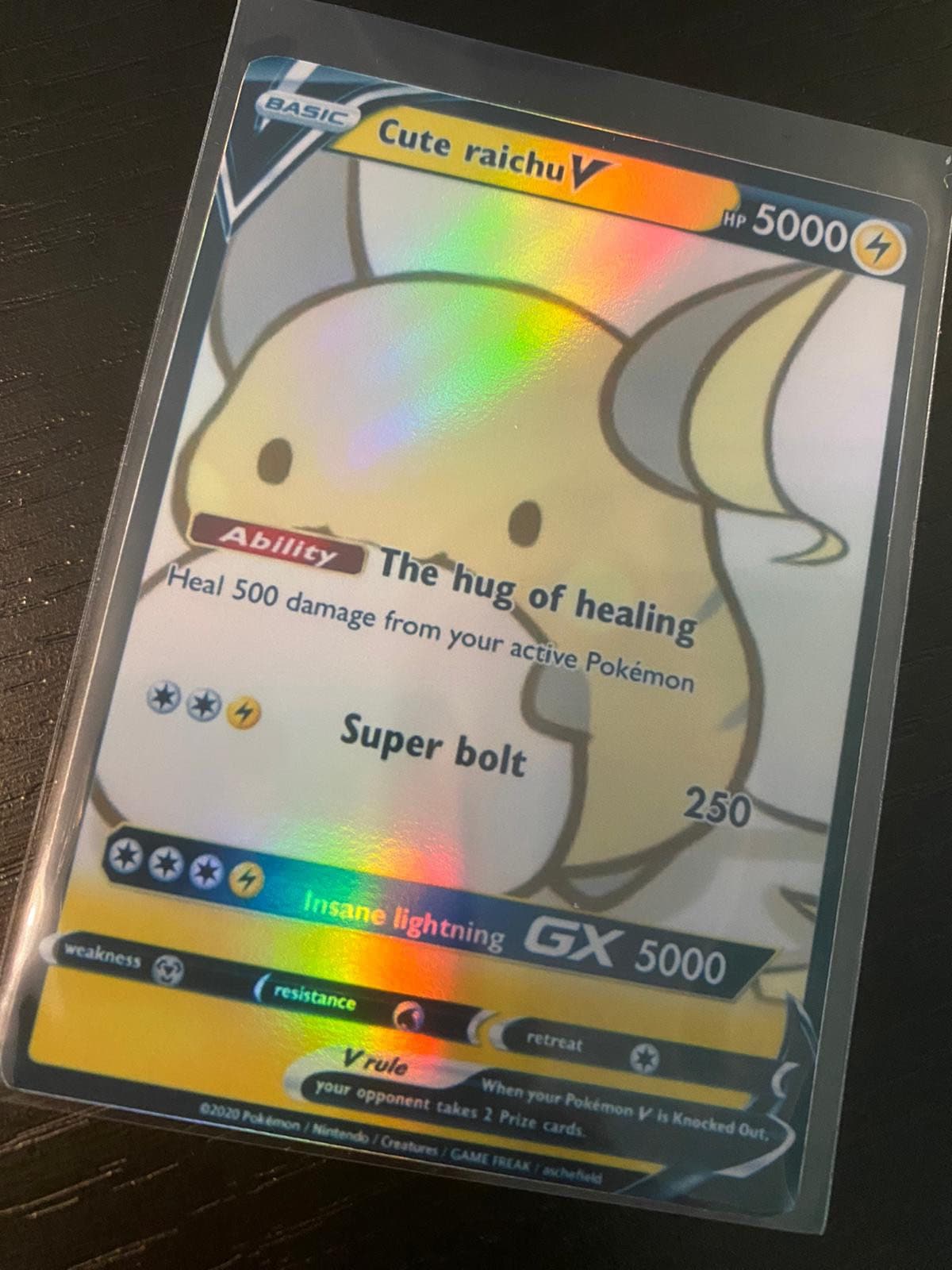 Raichu GX Official Pokemon Cards - GX, VMAX, EX or V