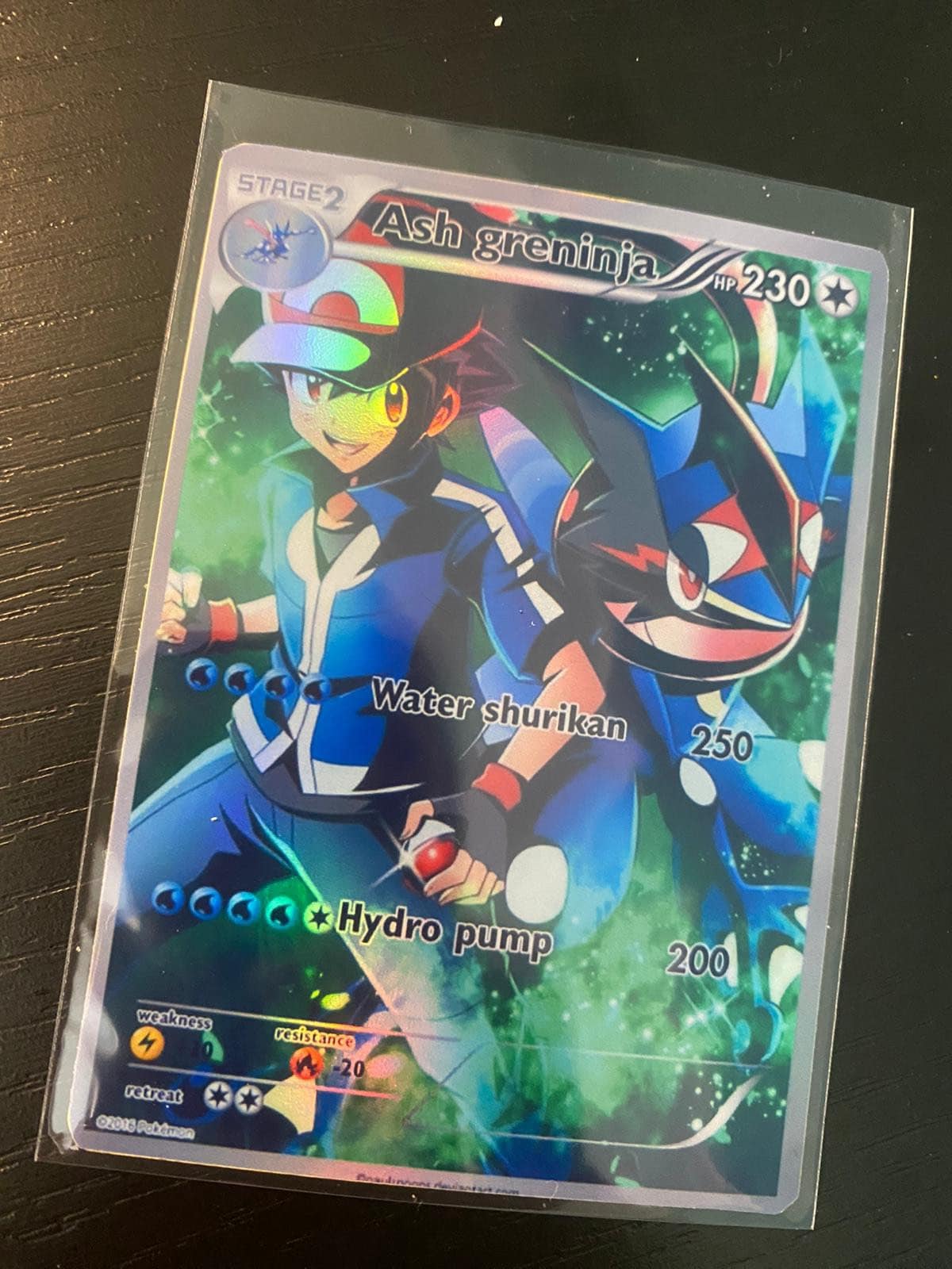 Kit Carta Pokémon Ash Greninja Ex Greninja Frogadier Froakie