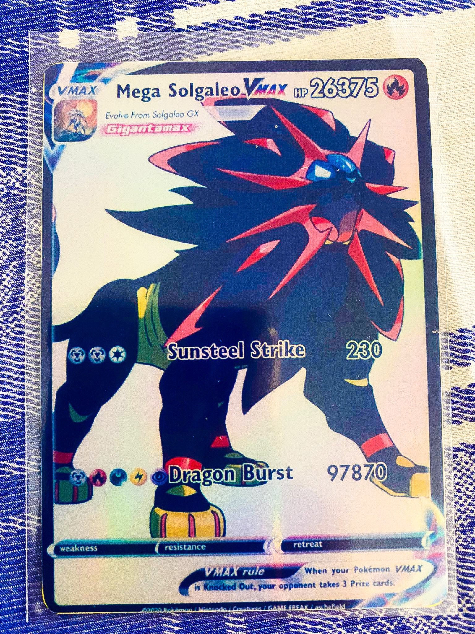 Classeur Carte Pokémon Soleil Lune : Solgaleo & Lunala