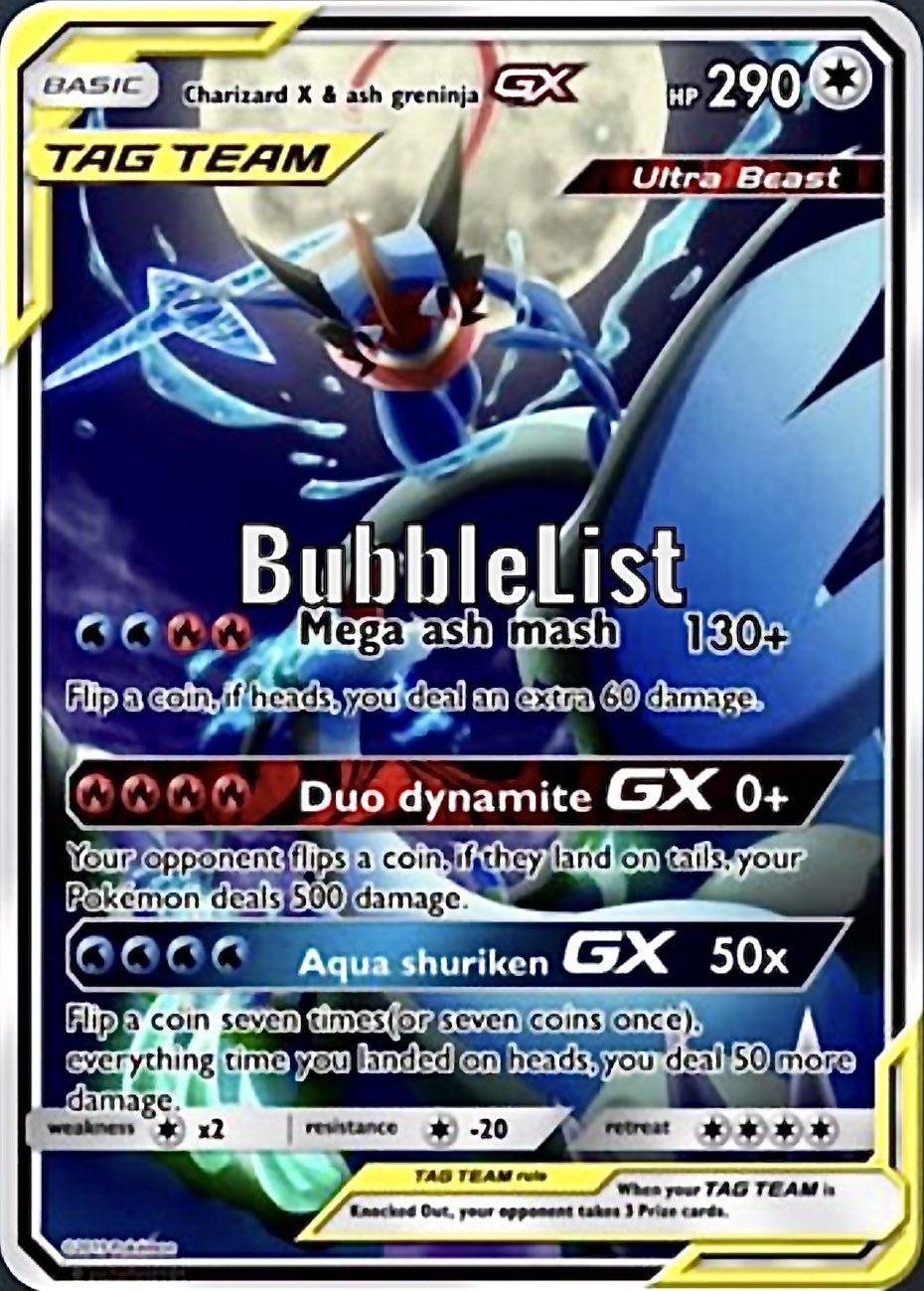 Lucario Mega EX Card paper Card With Charizard 69/106 Custom -  Israel