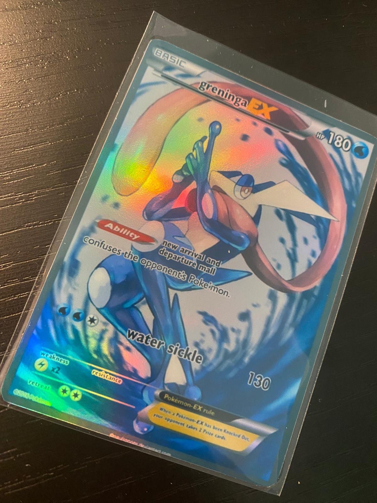 Kit Carta Pokémon Ash Greninja Ex Greninja Frogadier Froakie