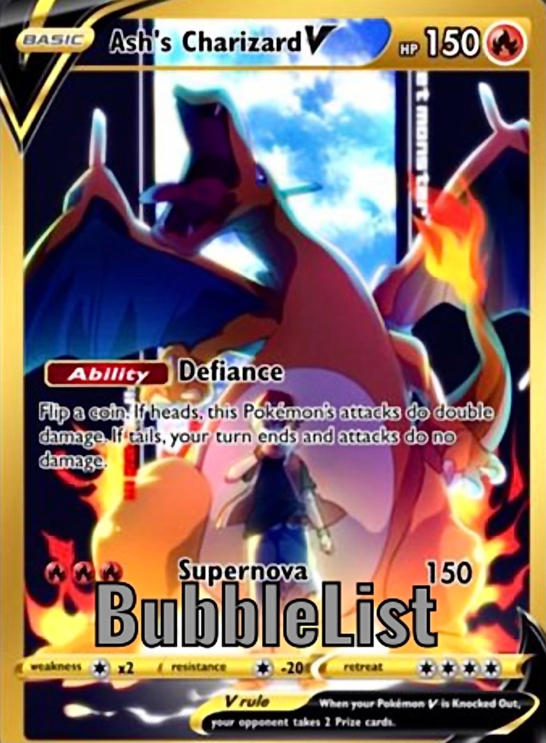 Charizard Y Charizard X Pikachu Ash Vmax Gaming Shining Gx Ex 