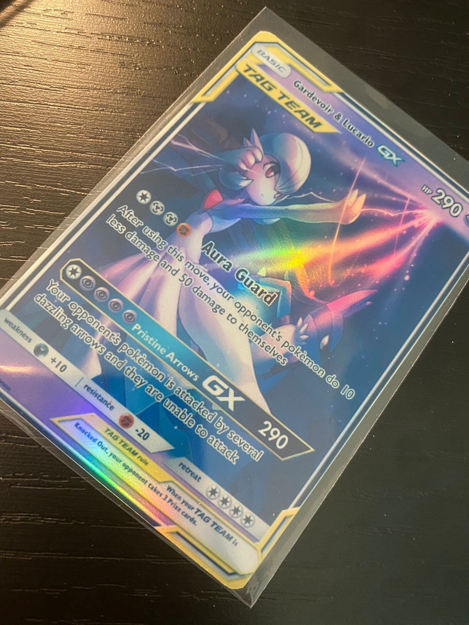 Pokemon TCG Lucario Shiny Vmax Holo Custom Card -  Israel
