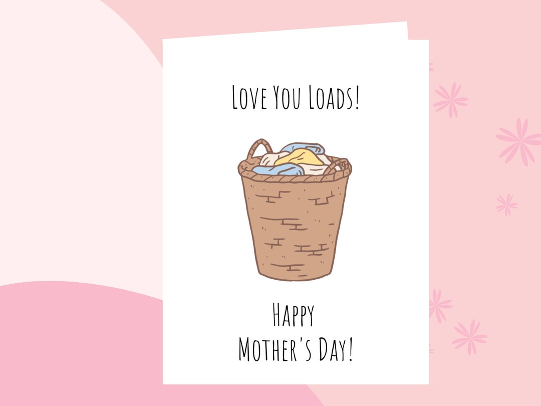 PRINTABLE Mother's Day Card Funny Card for Mom Love You - Etsy Canada