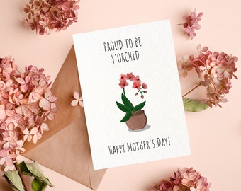 PRINTABLE Mother's Day Funny Card for Mom Plant Mom Cute Card for Mother Gift from Child Sarcastic Card Instant Download
