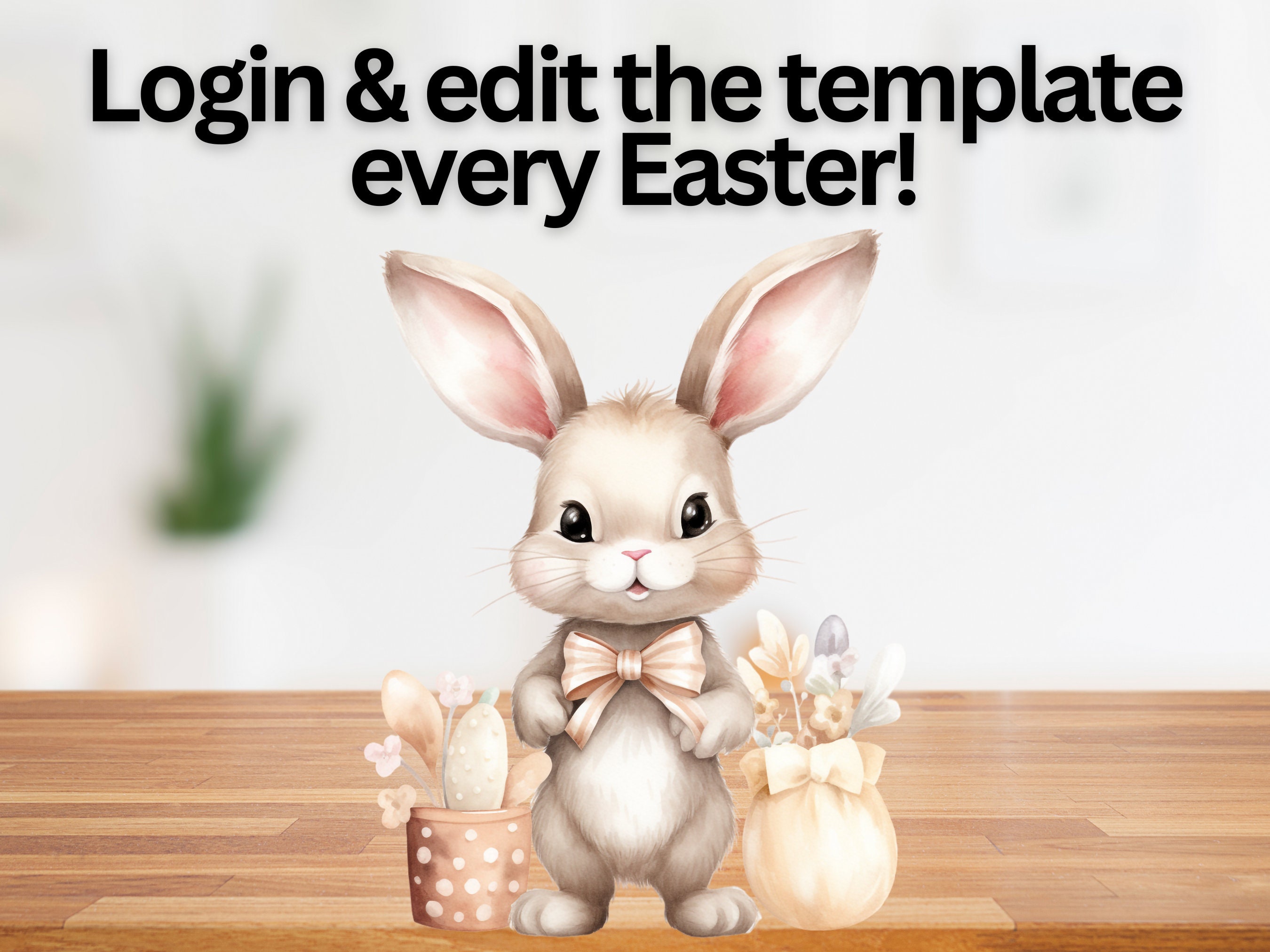 EDITABLE Official Easter Bunny Letter Bundle From the Desk of the ...