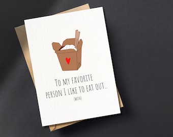 PRINTABLE Naughty Valentines Day Card Anniversary Love Card for Wife Funny Card for Girlfriend Instant Download