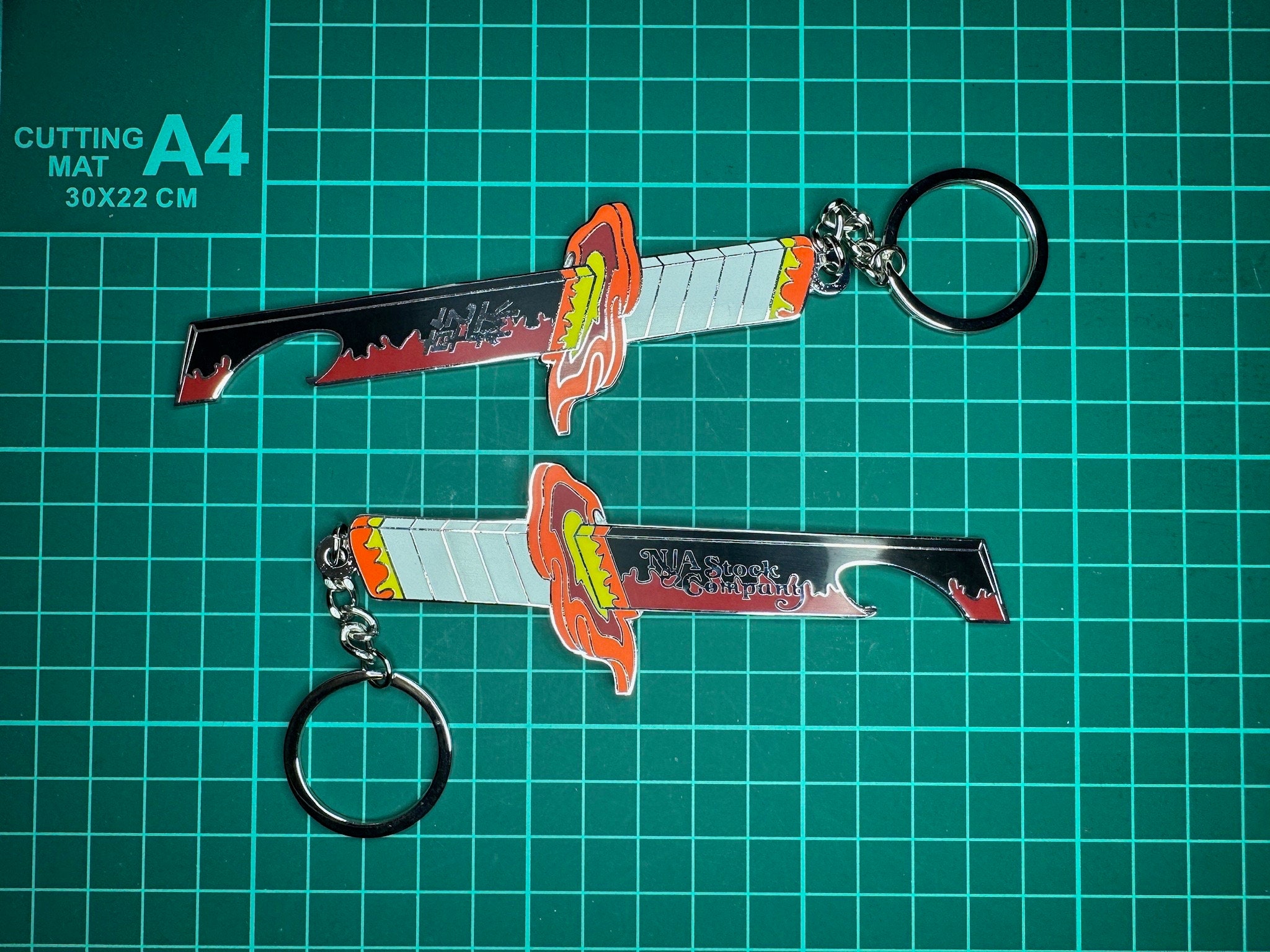 Bottle Opener Keychain Japanese - Etsy