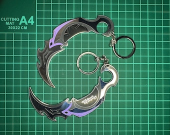 Fan made karambit knife bottle opener