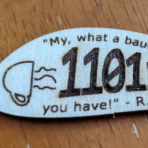 DIY Laser-cut Earring - "My, what a baudy mouth" - uit That Nerd collection, SVG, DXF GlowForge, Cricut, cnc