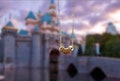 Mouse Ears Necklace 14K Gold Filled, Sterling Silver or Rose Gold, Minimalist Jewelry