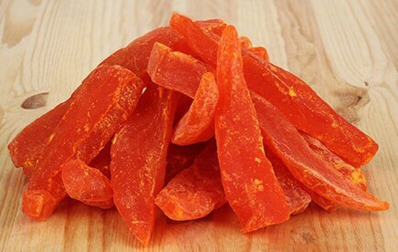 100% Organic Dried Fruit Papaya - Free sugar - Sri Lankan Produc