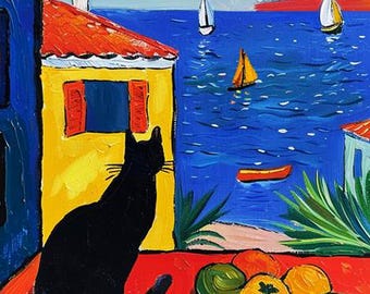 Henri Matisse Kitty Tribute Mug