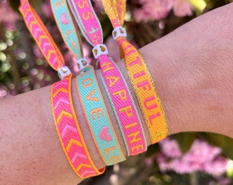 アクセサリー Message On Ribbon Bracelet / LONG 21cm il_340x270.4909991481_hhmp.jpg