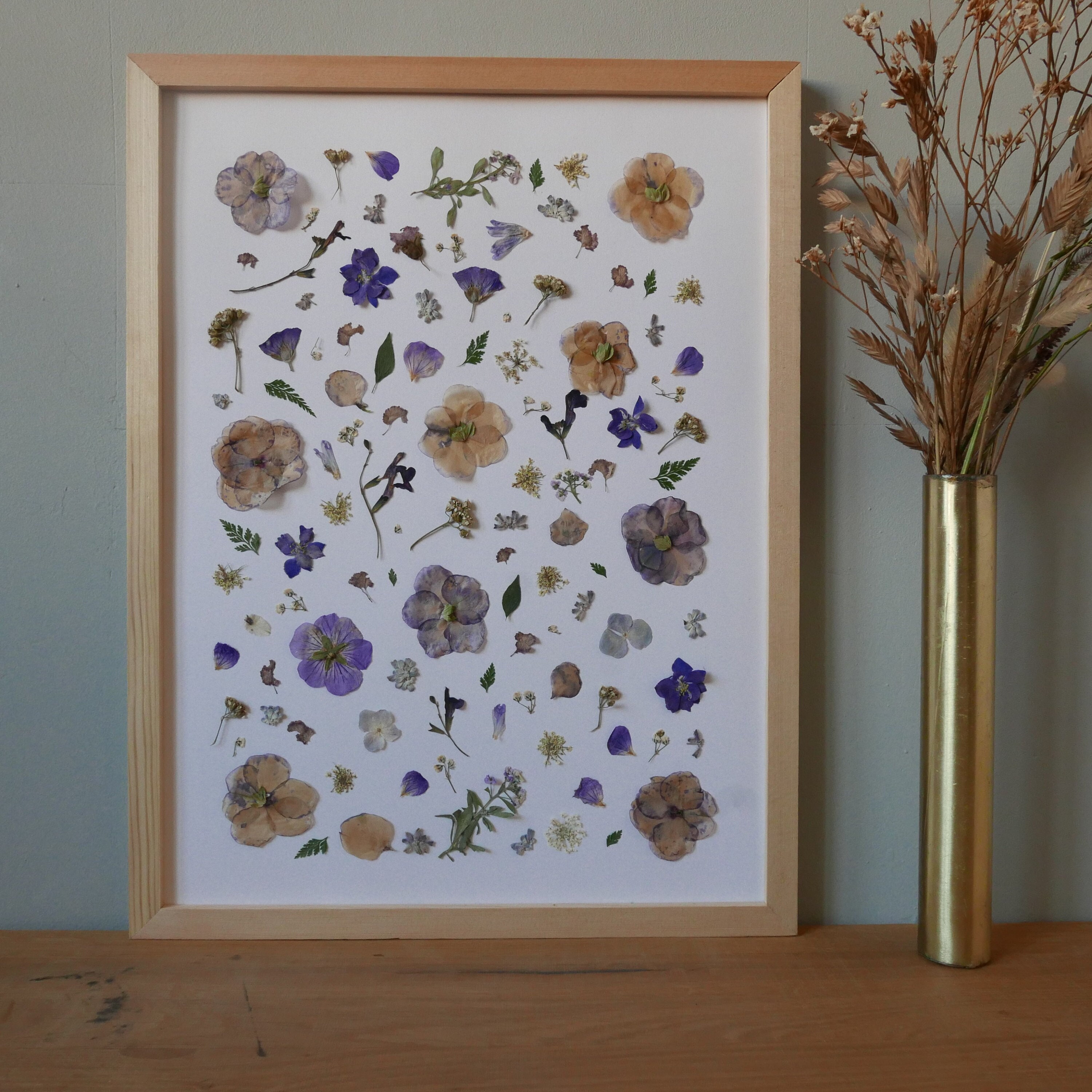 Herbier de Fleurs Pressées