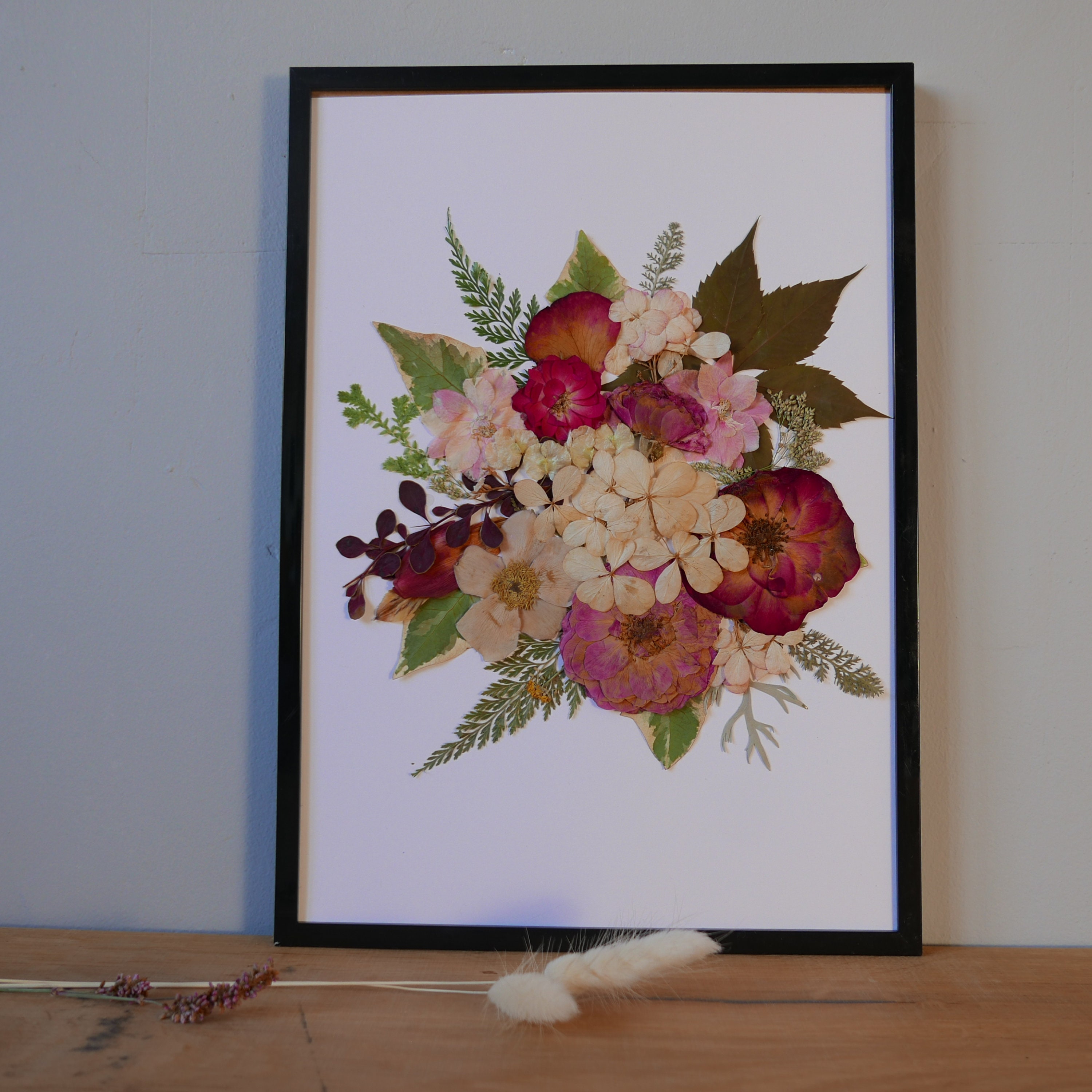 Bouquet de Fleurs Pressées