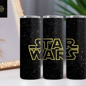 Star Wars 20oz Tumbler • Galaxy Stainless Steel Cup • Sci-Fi Gift for Him • Star Gift Idea • Hot & Cold Travel Mug