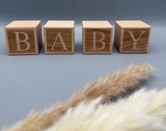 Oh baby/baby shower/baby shower decoration/baby room/nursery/baby decorating ideas/wooden baby blocks/nursery decor/newborn/wooden blocks/baby