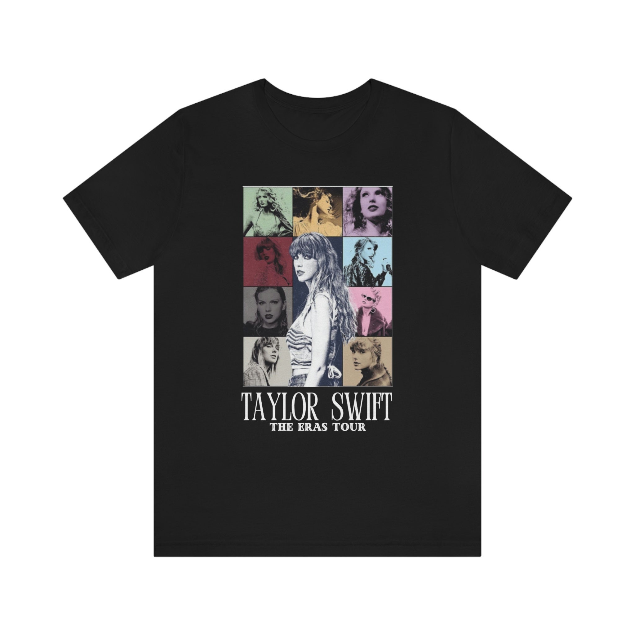 2 SIDED BLACK Eras Tour Shirt Taylor the Eras Tour Shirt - Etsy