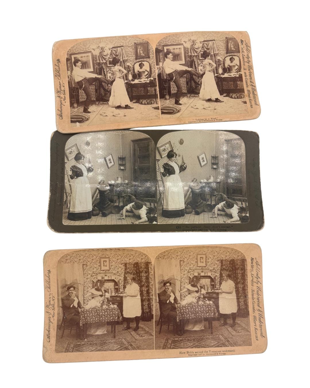 Vintage Underwood & Underwood Stereoview Cards - Etsy