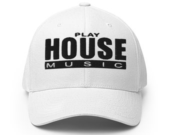 Gorra 3D Puff "HOUSE" FlexFit Play House Music