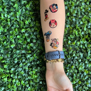 Mickey  temporary tattoos, clubhouse Disney tattoos for kids, Disney tattoos