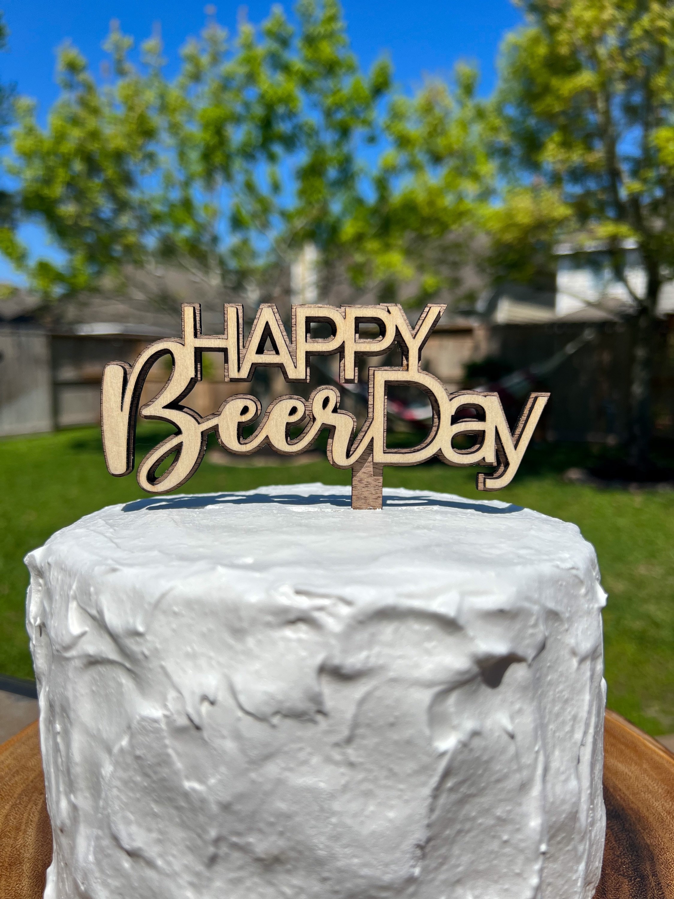 Amazon.com: Cakecery Modelo Especial Beer Edible Cake Image Topper  Personalized Birthday Cake Banner 1/4 Sheet : Grocery & Gourmet Food
