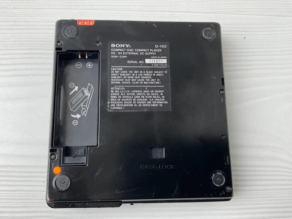 SONY ソニー Discman D-150 ポータブルCDプレーヤー ディスクマン CDプレーヤー ウォークマン COMPACT ポータブル alpひ0624
