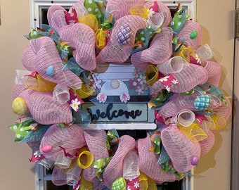 Easter/spring wreath