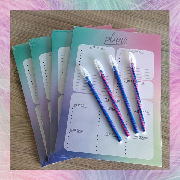 Adult Stationery - Work Stationery - Organiser - Desk Planner - Diary - To Do List - Adult Gift - Stationery - Stationary - Office Gift