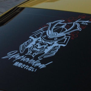 Unprovoked Samurai  Decal