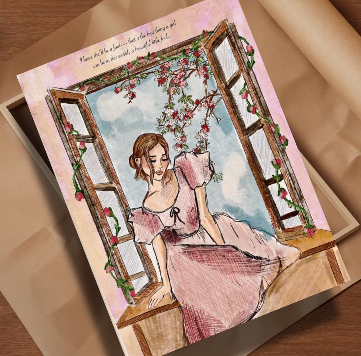 Great Gatsby| Beautiful Fool | Art Print | Welcome Posters Trendy Wall ...